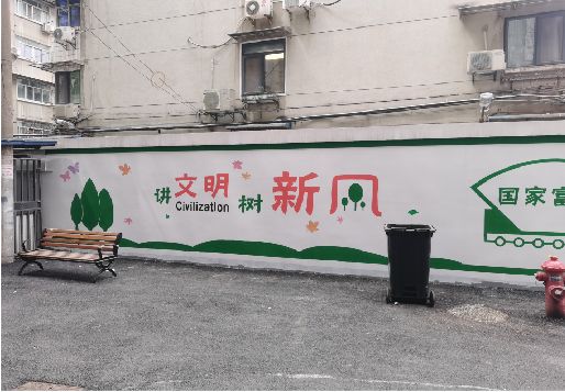 当涂社区墙绘